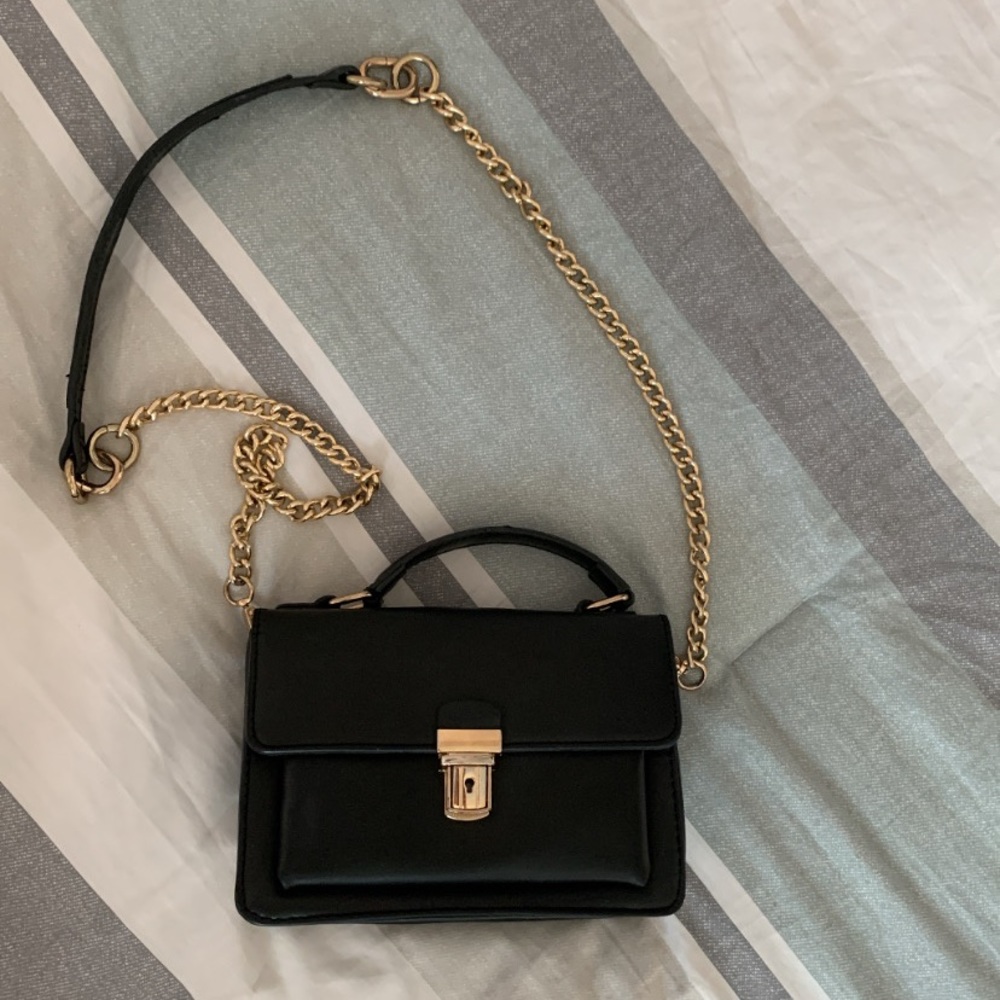 Mini leather bag